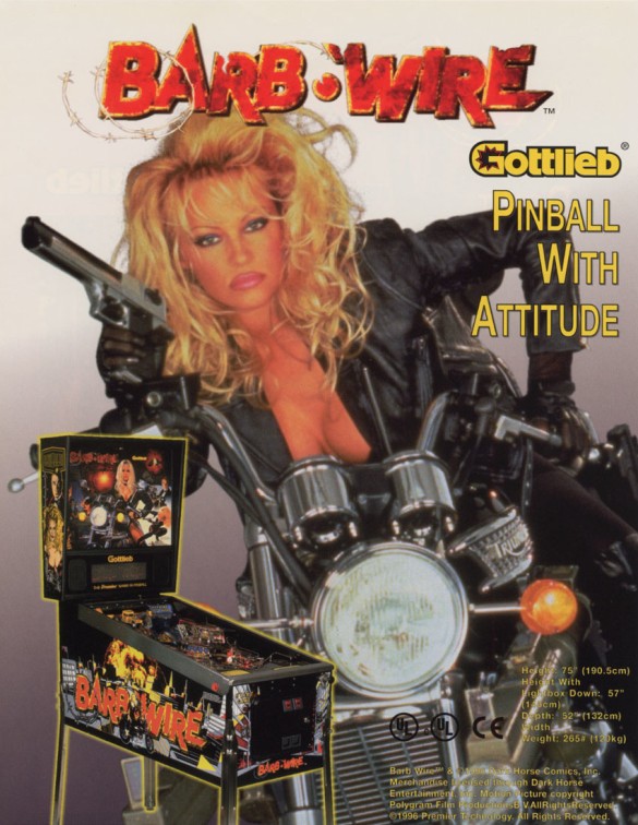 Flippers Gottlieb Barb Wire 7