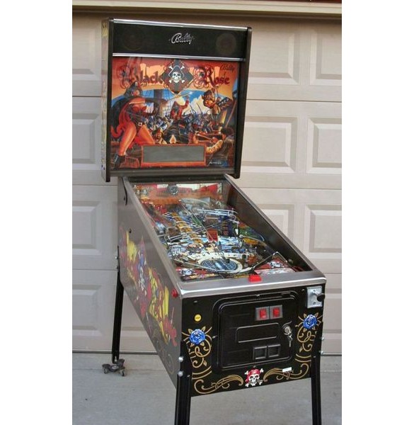 Flippers Williams Black Rose 3