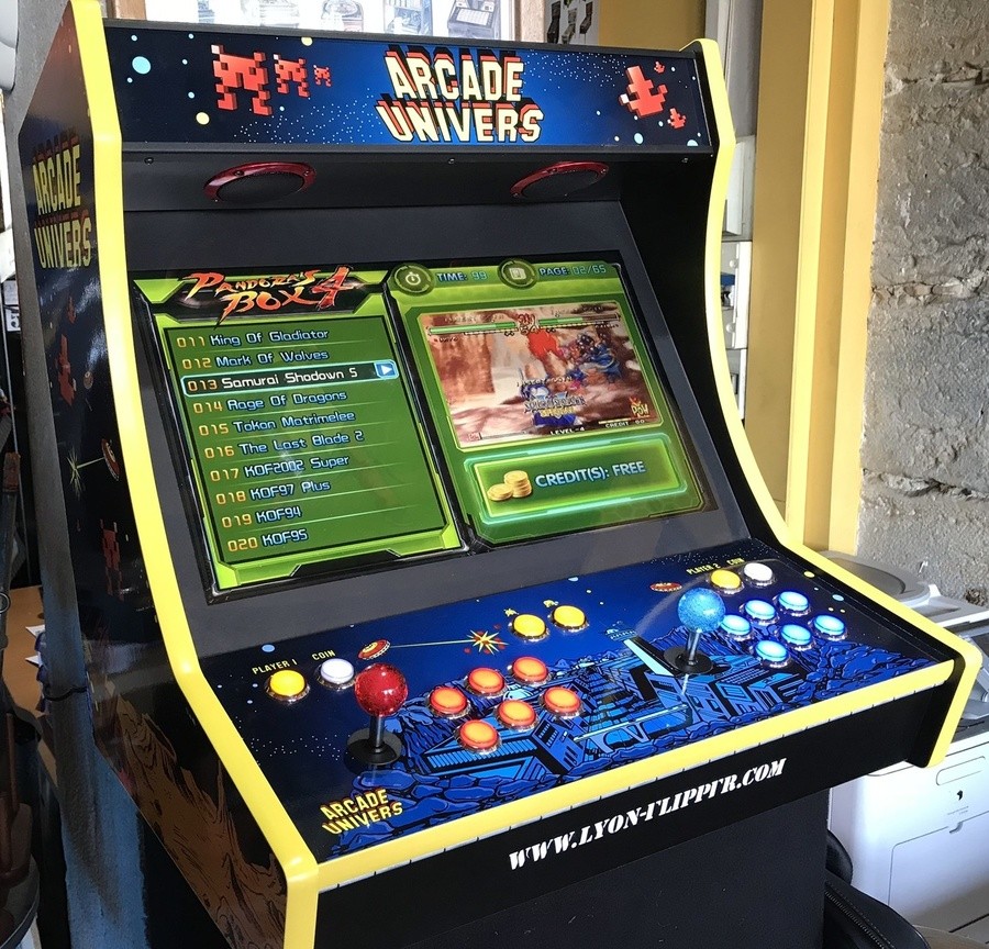 Borne d'arcade Bartop XL Deluxe