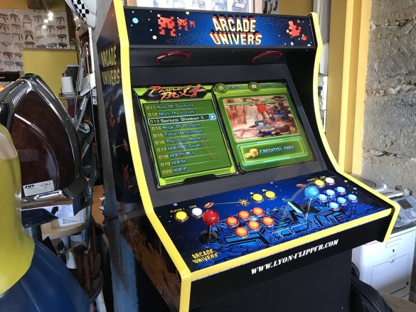 Bornes d'arcade Lyon Flipper Bartop XL Deluxe 5