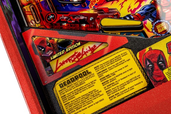 Flippers Stern Pinball Deadpool Limited Edition 7