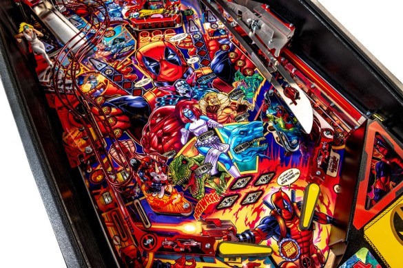 Flippers Stern Pinball Deadpool Premium 6