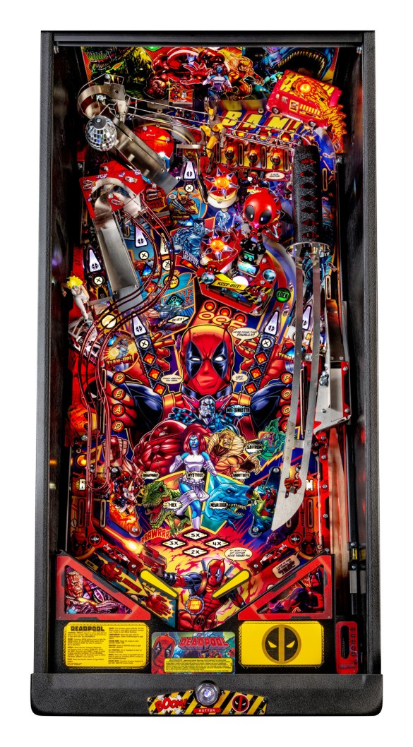 Flippers Stern Pinball Deadpool Premium 4