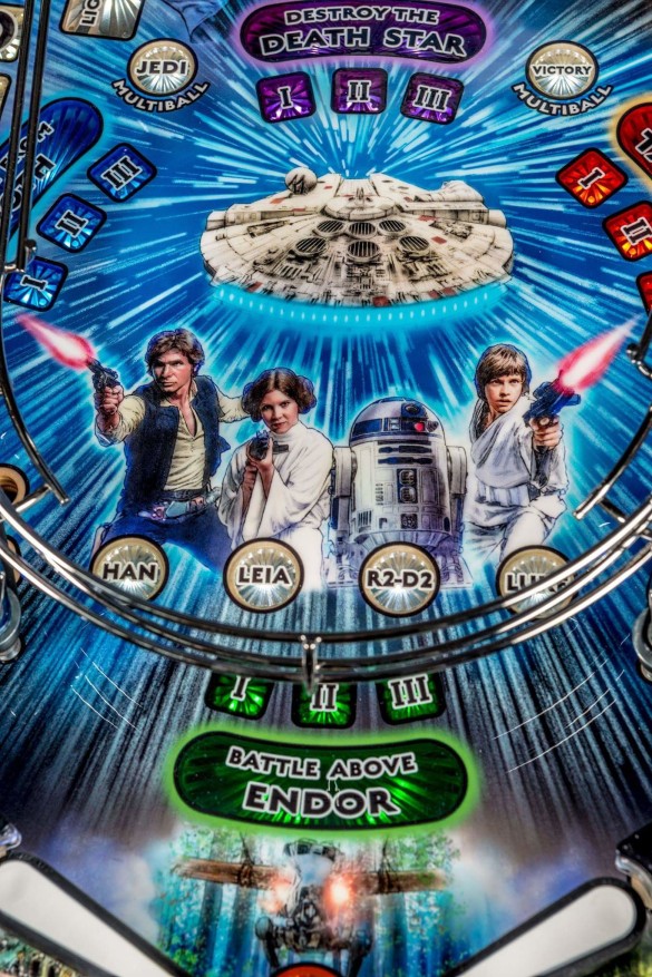 Flippers Stern Pinball Star Wars Premium 5