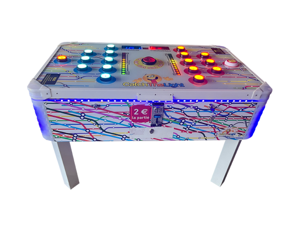 Pages Louer un flipper, baby-foot ou une borne d'arcade à Lyon et ses alentours Location Catch the Light à Lyon 1