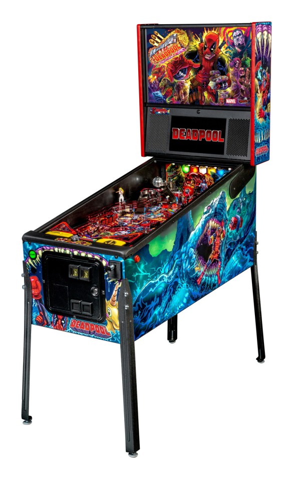 Flippers Stern Pinball Deadpool Premium 1