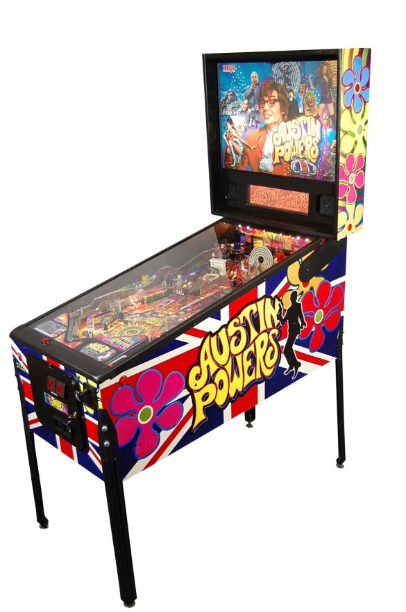 Flippers Stern Pinball Austin Powers 1