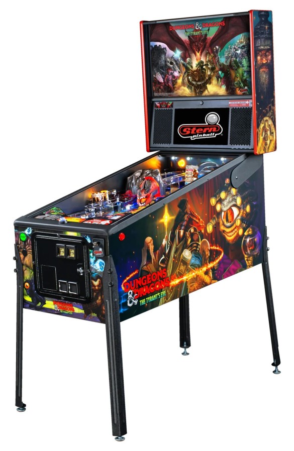 Flippers Stern Pinball Donjon & Dragons : The Tyrant's Eye Pro 1