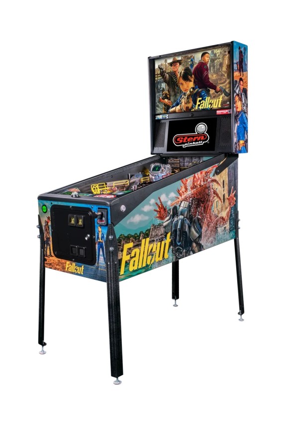 Flippers Stern Pinball Fallout Pro 1