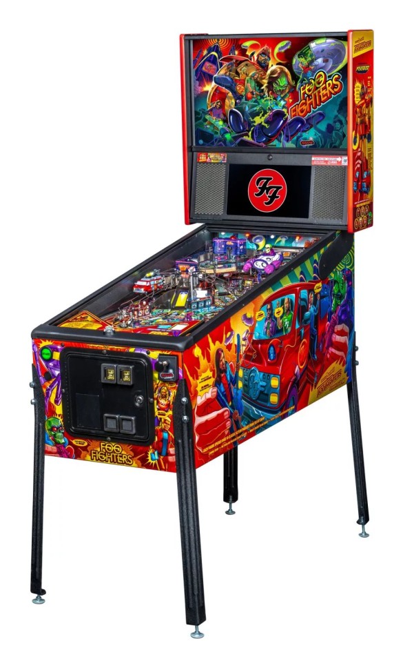 Flippers Stern Pinball Foo Fighters Premium 1