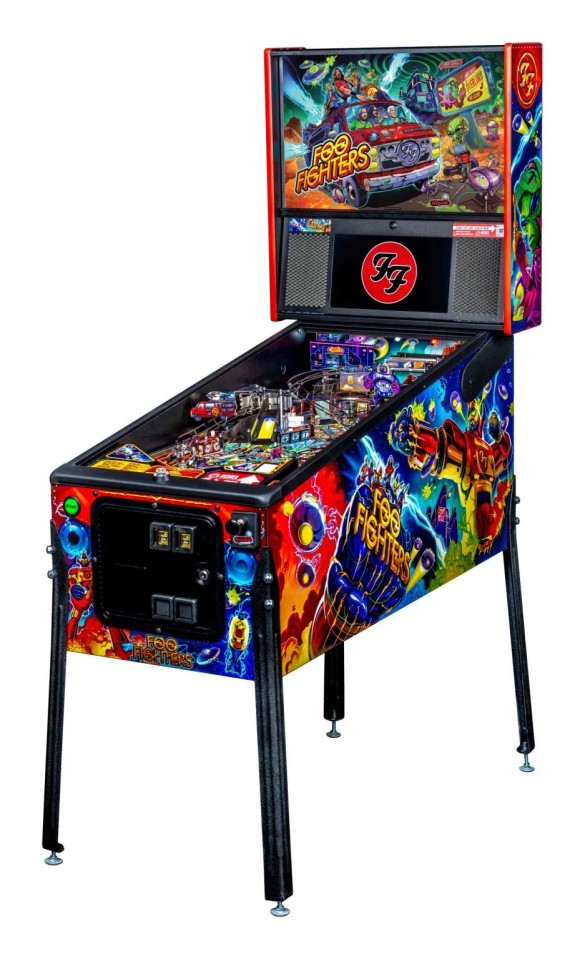 Flippers Stern Pinball Foo Fighters Pro 1