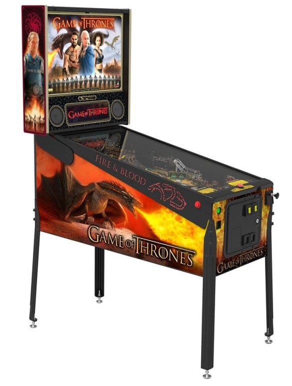 Flippers Stern Pinball Game of Thrones Limited Edition 1