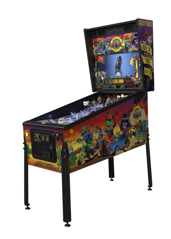 Flippers Jersey Jack Pinball Guns N' Roses Standard Edition 1