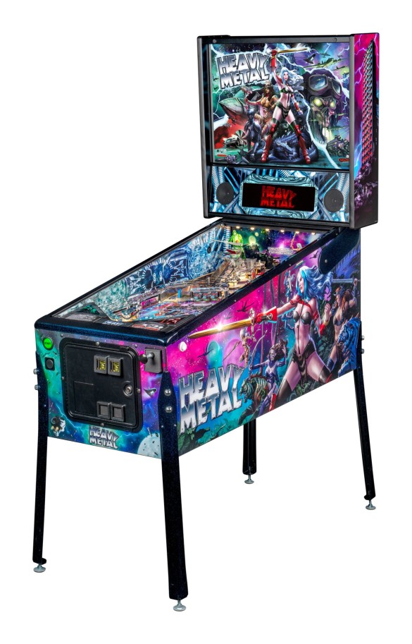Flippers Stern Pinball Heavy Metal Limited Edition 1