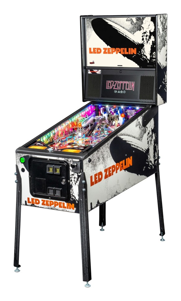Flippers Stern Pinball Led Zeppelin Premium 1