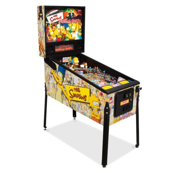 Flippers Stern Pinball The Simpsons Pinball Party 1