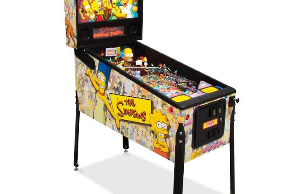 Stickers Les Simpsons pour Pincab Pinball Flipper | UK