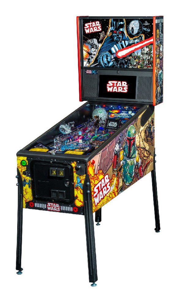 Flippers Stern Pinball Star Wars Comic Art Premium 1