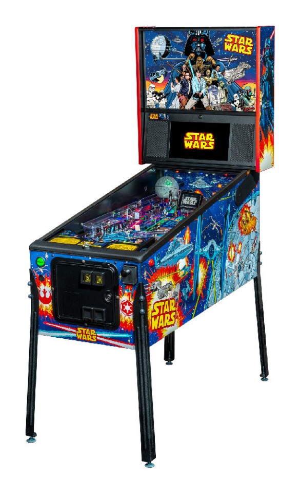 Flippers Stern Pinball Star Wars Comic Art Pro 1