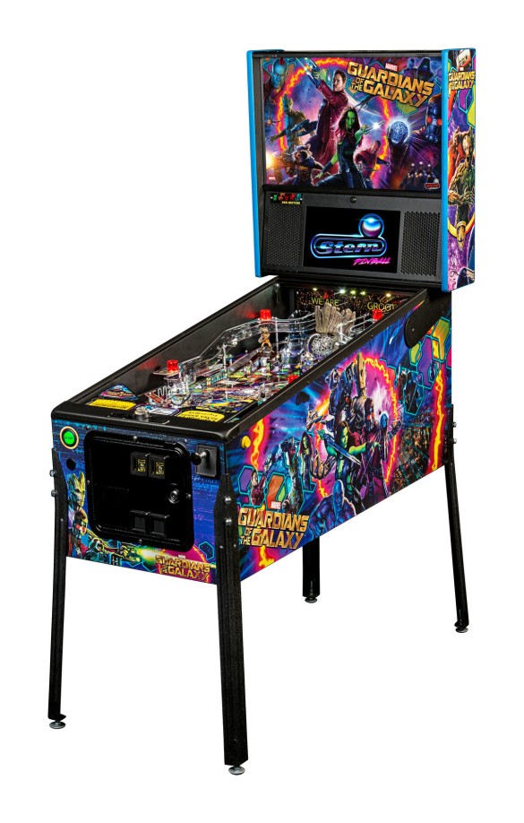 Flippers Stern Pinball Guardians Of The Galaxy Pro 1