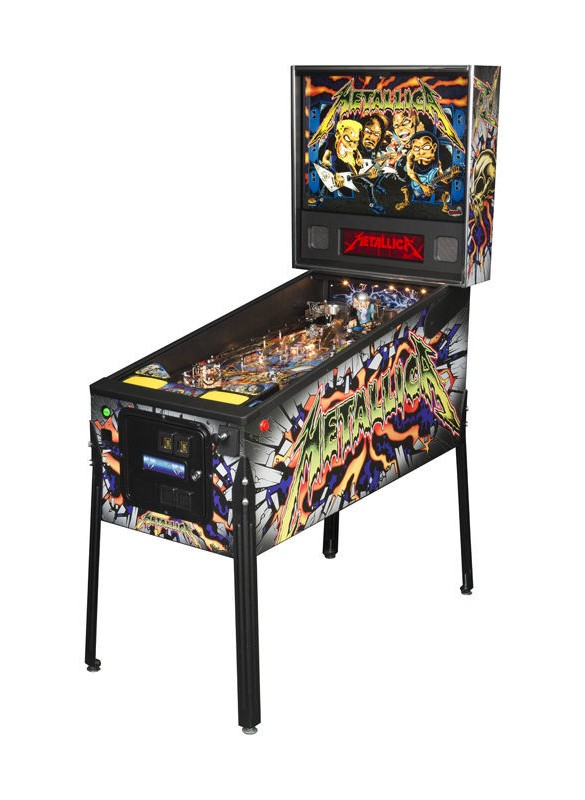 Flippers Stern Pinball Metallica Pro 1