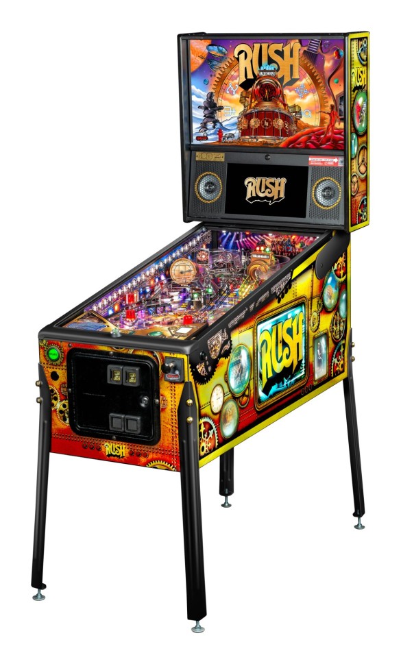 Flippers Stern Pinball Rush Pinball Limited Edition 1