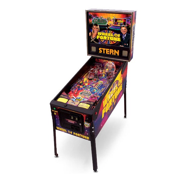 Flippers Stern Pinball Wheel of Fortune 1