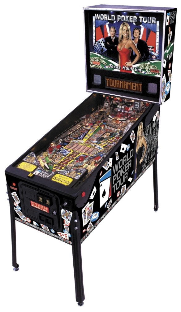 Flippers Stern Pinball World Poker Tour 1