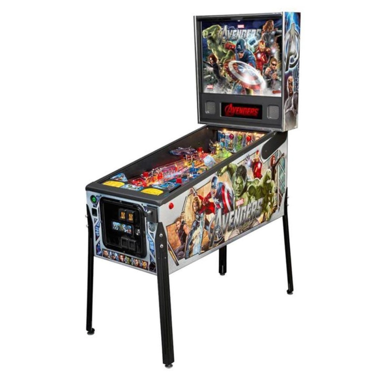 Stickers Avenger pour Pincab Pinball Flipper • EUR 110,00