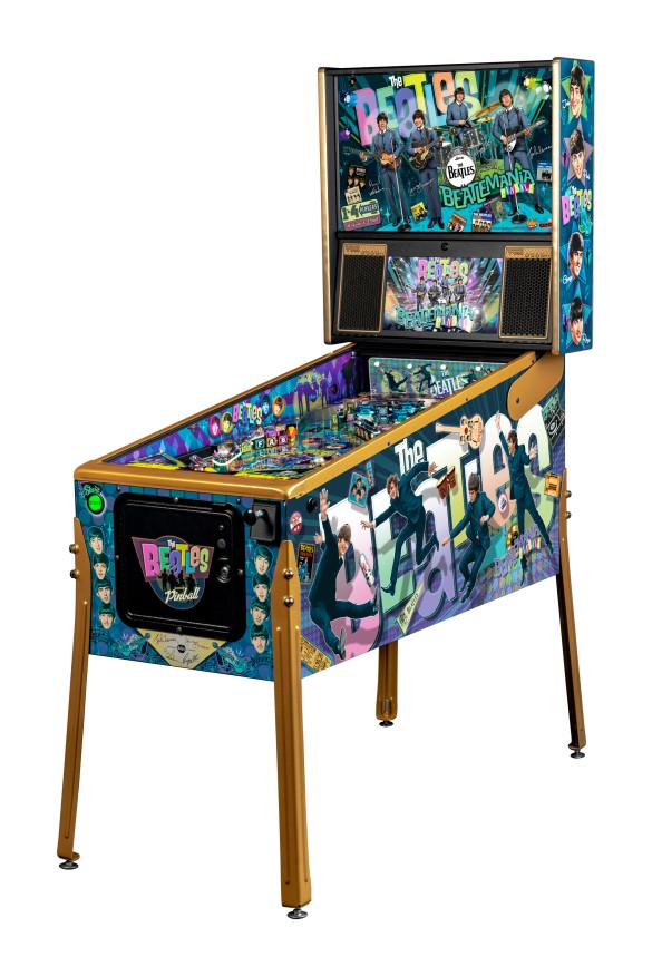 Flippers Stern Pinball The Beatles Gold Edition 1
