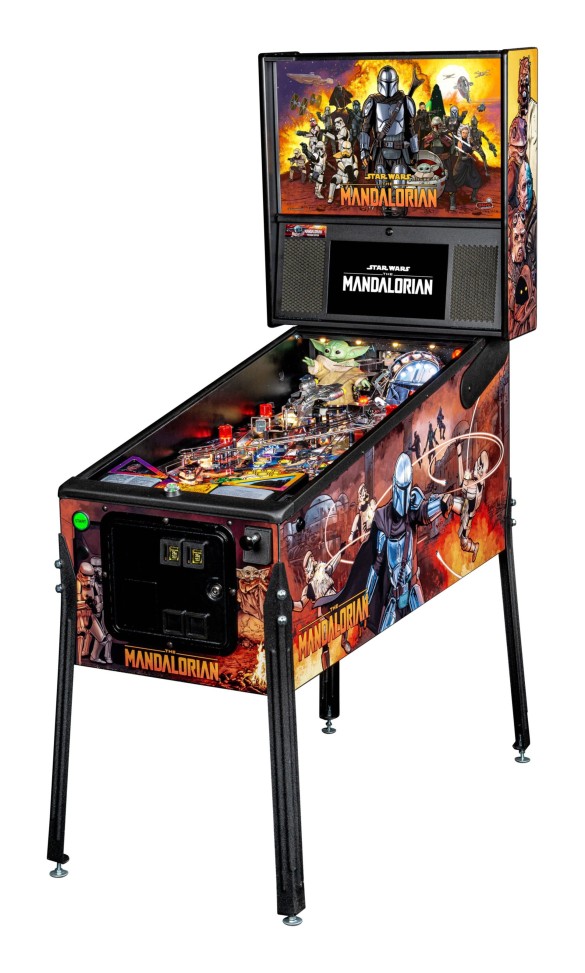 Flippers Stern Pinball The Mandalorian Premium 1