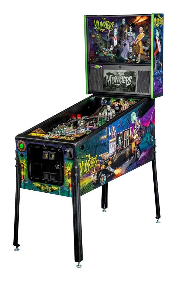 Flippers Stern Pinball The Munsters Pro 1