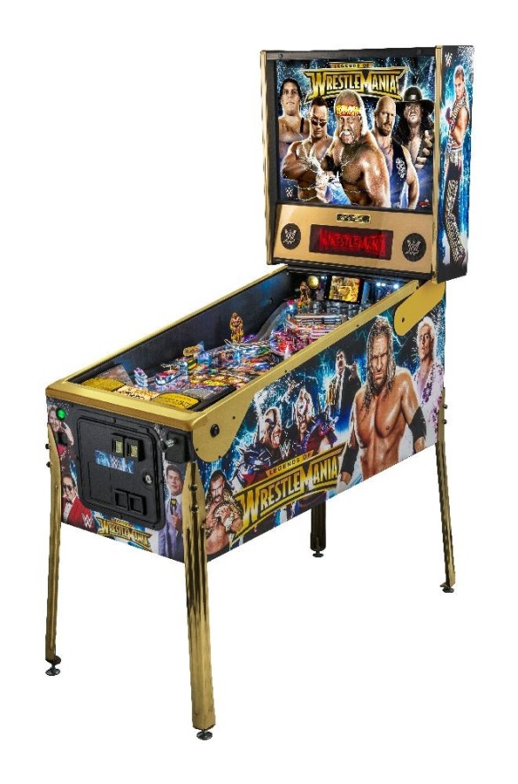 Flippers Stern Pinball WWE Wrestlemania Limited Edition (Legends of Wrestlemania) 1