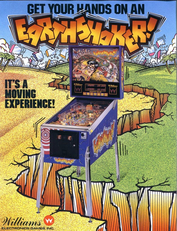Flippers Williams Earthshaker 1