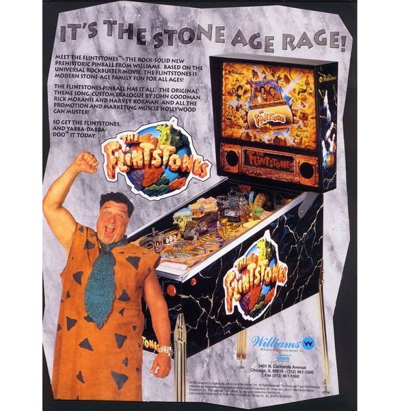 Flippers Williams Flintstones 3
