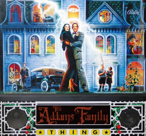 Flippers Bally The Addam's Family 2