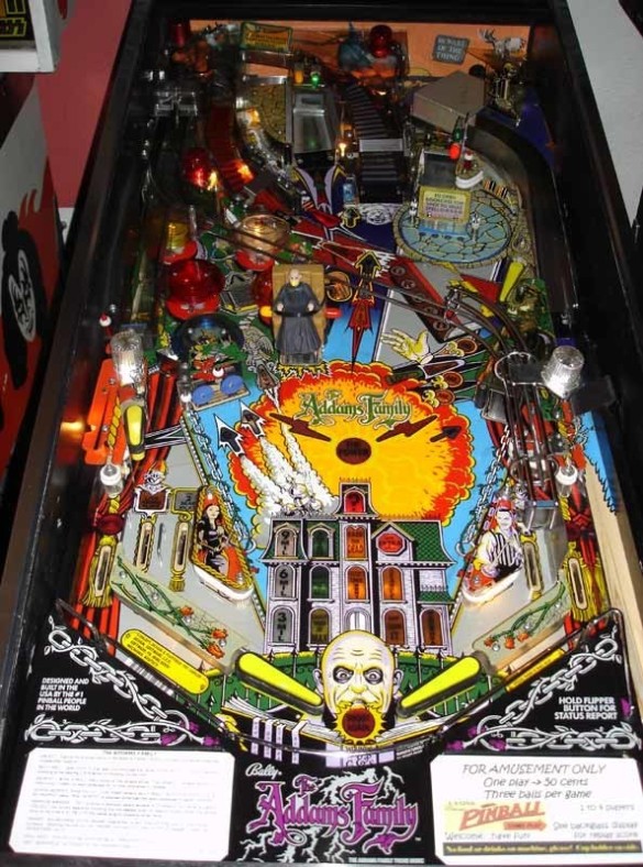 Flippers Bally The Addam's Family 7