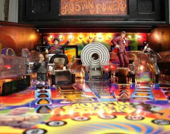 Flippers Stern Pinball Austin Powers 5