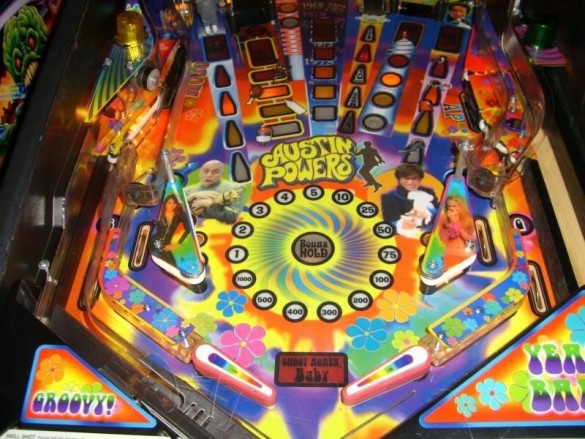 Flippers Stern Pinball Austin Powers 6