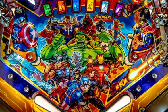 Flippers Stern Pinball Avengers : Infinity Quest Limited Edition 8