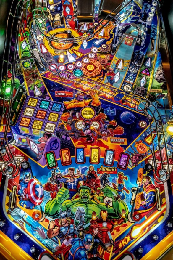 Flippers Stern Pinball Avengers : Infinity Quest Pro 4
