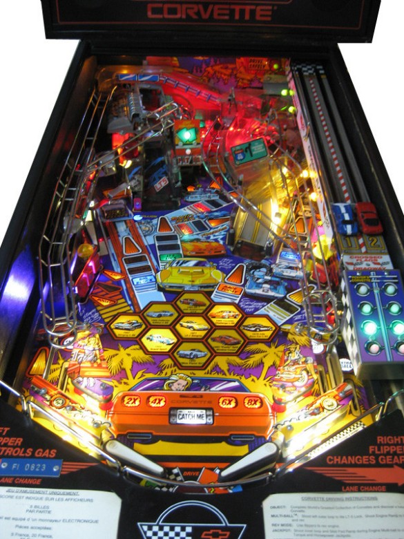 Flippers Bally Corvette 10