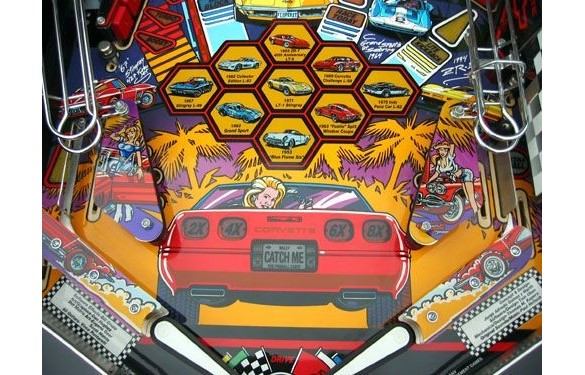 Flippers Bally Corvette 4