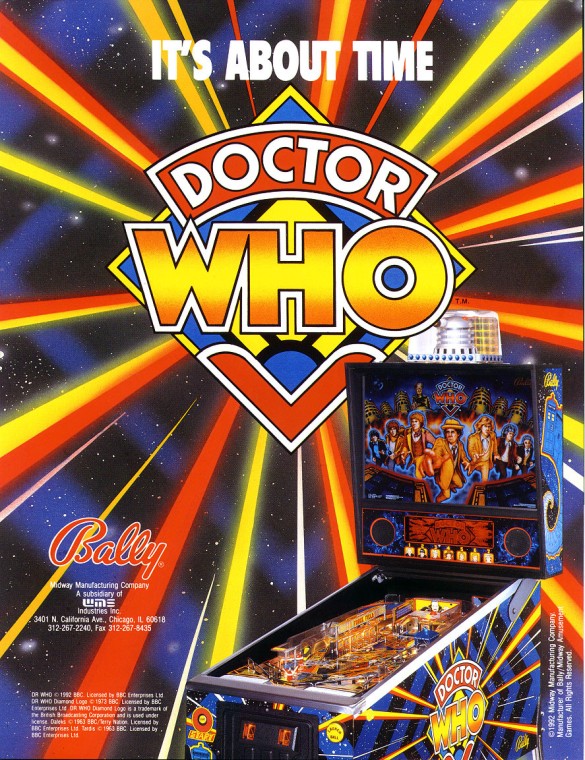 Flippers Bally Doctor Who 2