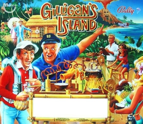 Flippers Bally Gilligan's Island 3