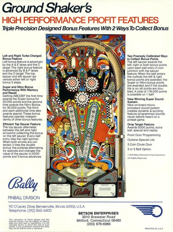 Flippers Bally Nitro Ground Shaker 3