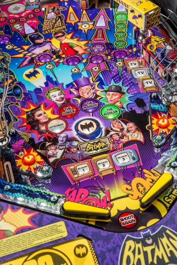Flippers Stern Pinball Batman 66 Premium 10