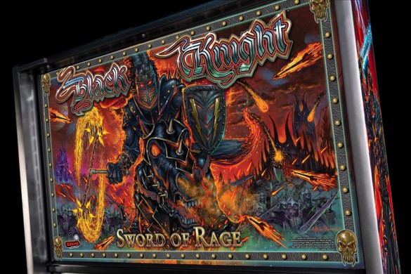 Flippers Stern Pinball Black Knight : Sword of Rage Limited Edition 5