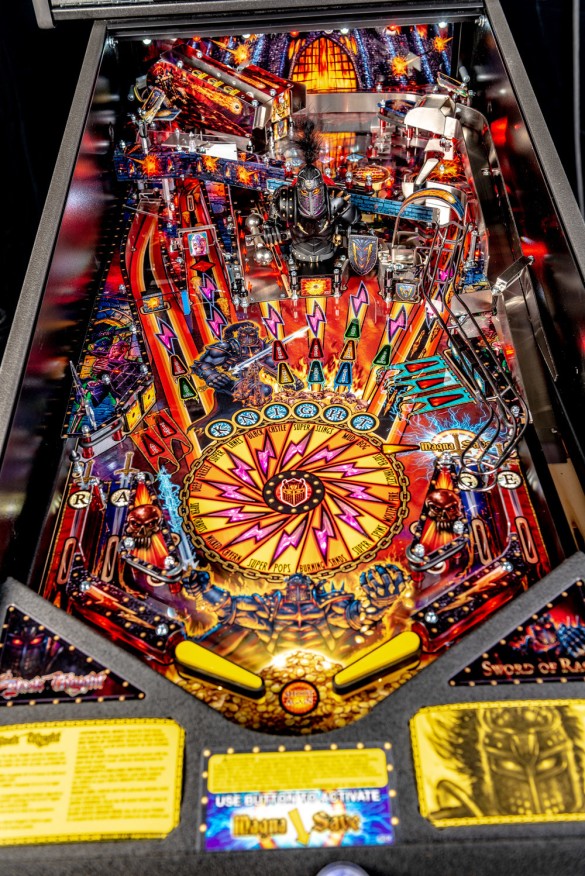 Flippers Stern Pinball Black Knight : Sword of Rage Premium 3