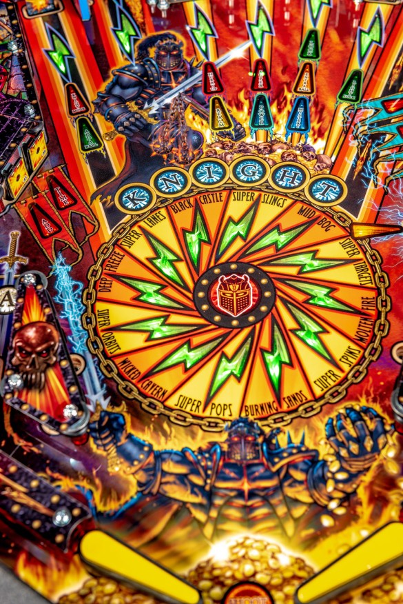 Flippers Stern Pinball Black Knight : Sword of Rage Premium 8